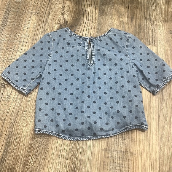 🦄5/25 Jean Polka Dot Shirt - Picture 4 of 4